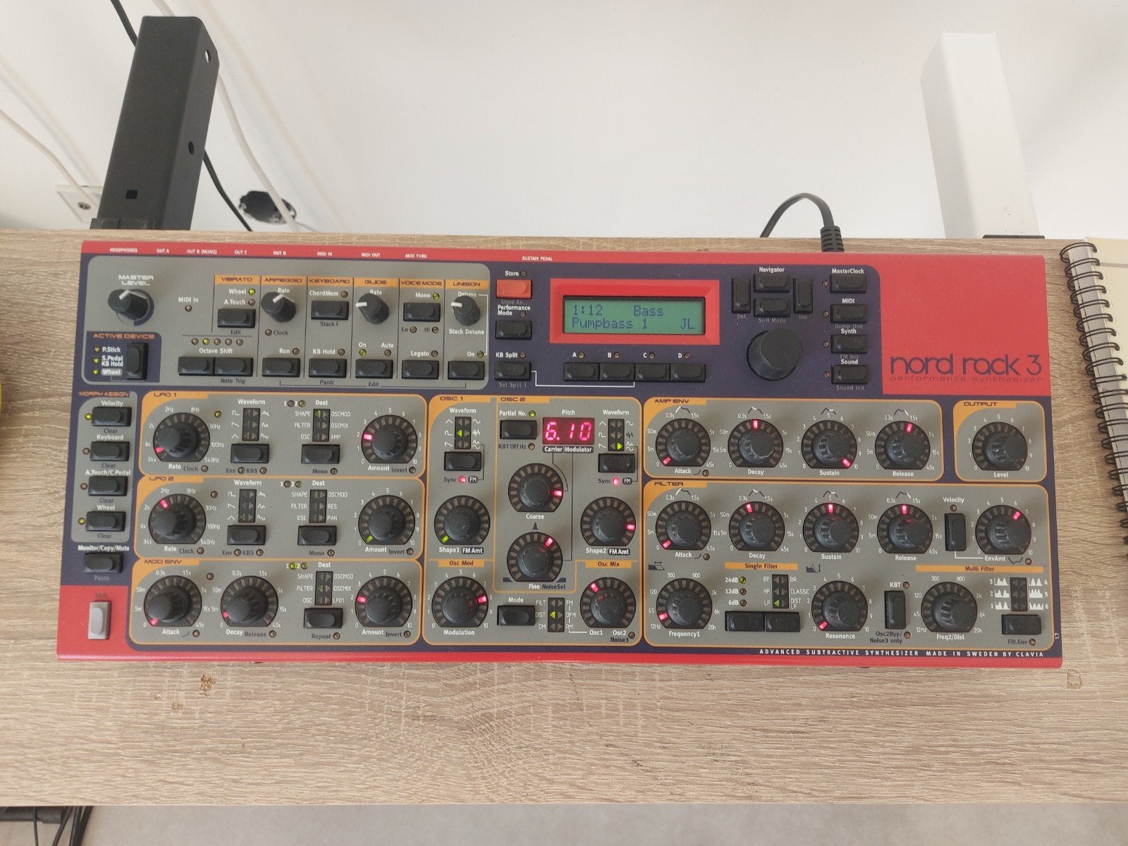 Nord Rack 3 Synthesizer, Muziek en Instrumenten, Synthesizers, Overige merken, Zo goed als nieuw, Met midi-aansluiting, Overige aantallen