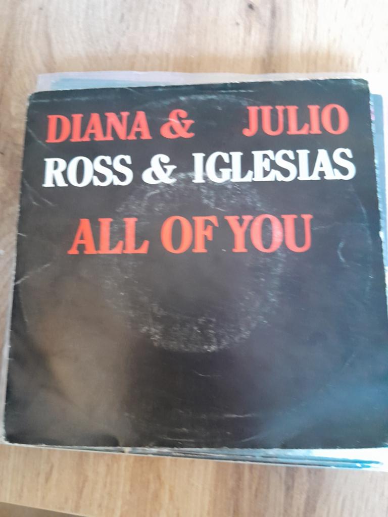 Diana& julio 7 inch all of you, Ophalen of Verzenden, Zo goed als nieuw, Pop