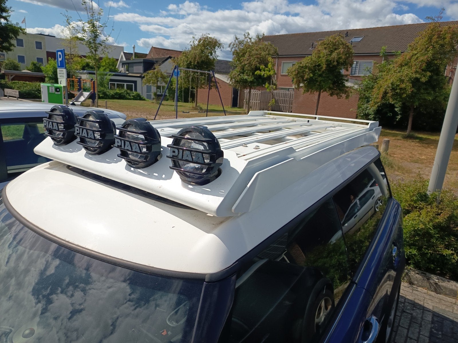 imperiaal/dakdrager mini r55 inc 4X PIAA LED, Auto-onderdelen, Ophalen, Gebruikt, Mini