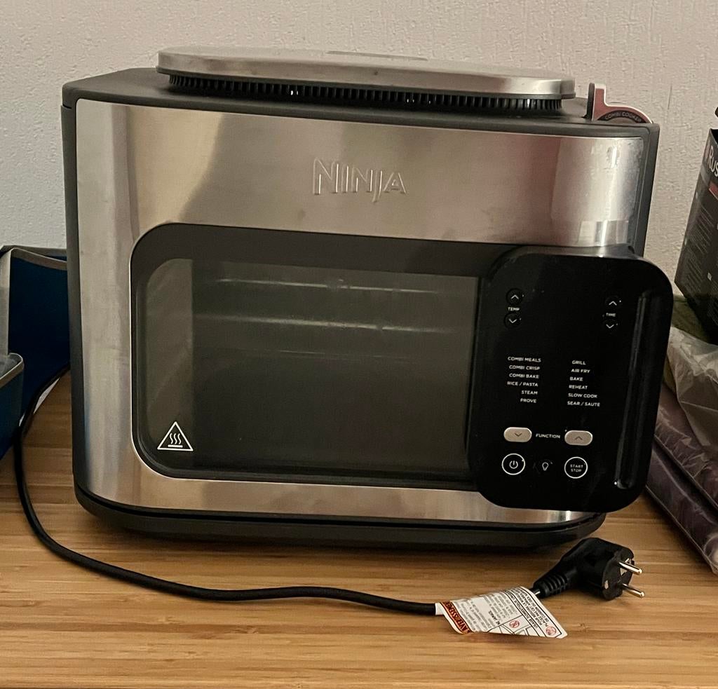 Ninja 12 in 1 multicooker oven airfryer kleine oven, Ophalen, Minder dan 45 cm, Zo goed als nieuw, Oven met grill