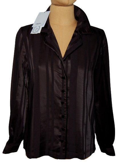 Nieuwe Suncoo Paris satijnen blouse, Lilou, zwart, Mt. S, Verzenden, Zwart, Nieuw, Suncoo