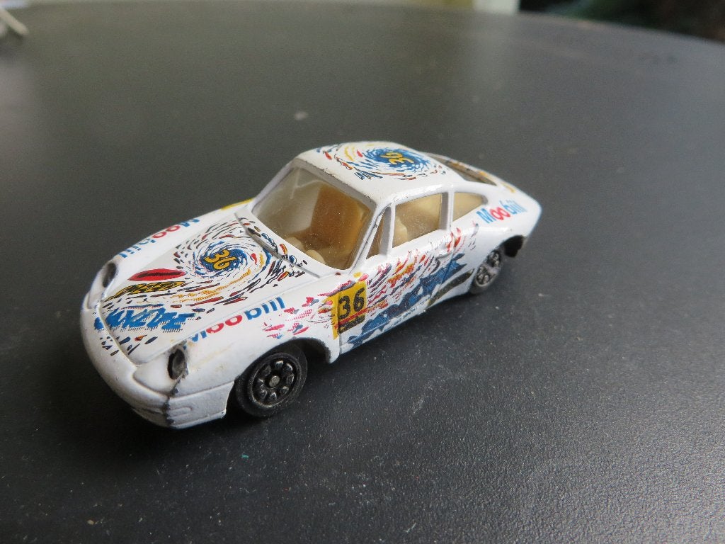 Made in China Porsche 911 Rally no 36, Ophalen of Verzenden, Gebruikt, Auto