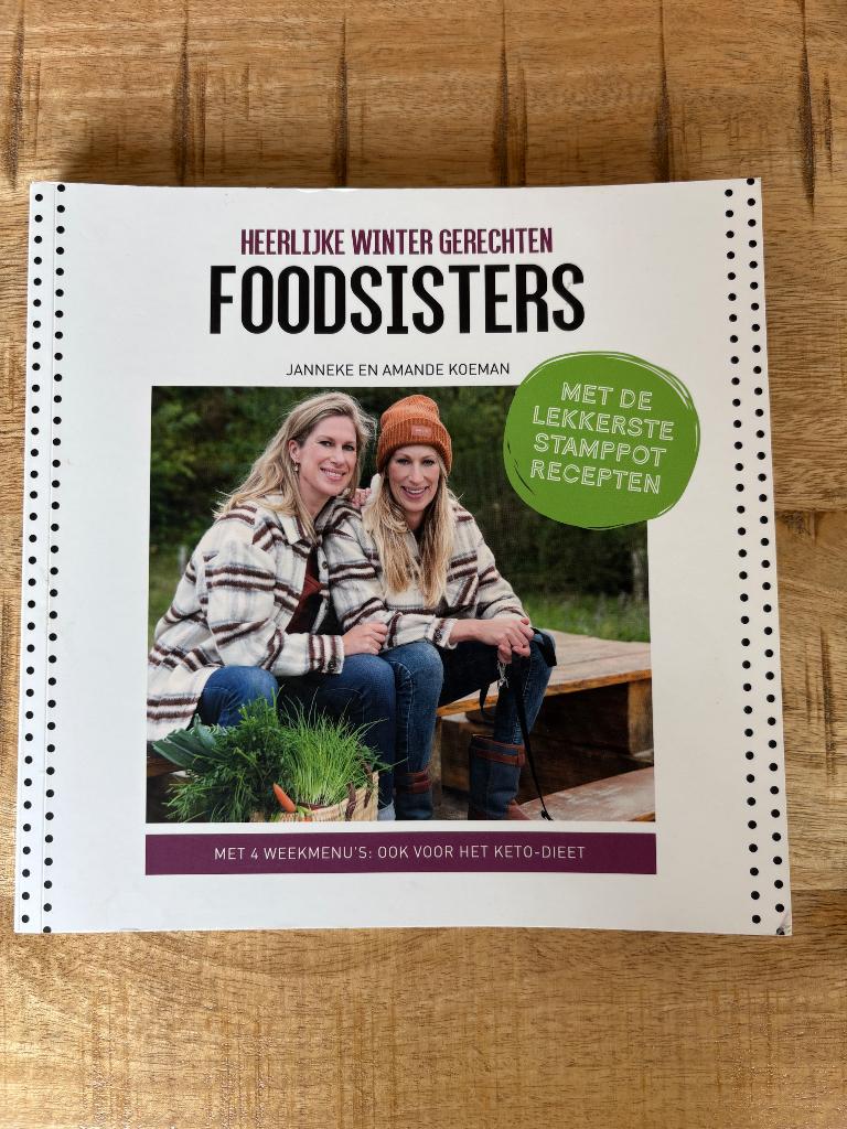 Foodsisters heerlijke winter gerechten, Boeken, Gezondheid, Dieet en Voeding, Dieet en Voeding, Ophalen of Verzenden, Zo goed als nieuw