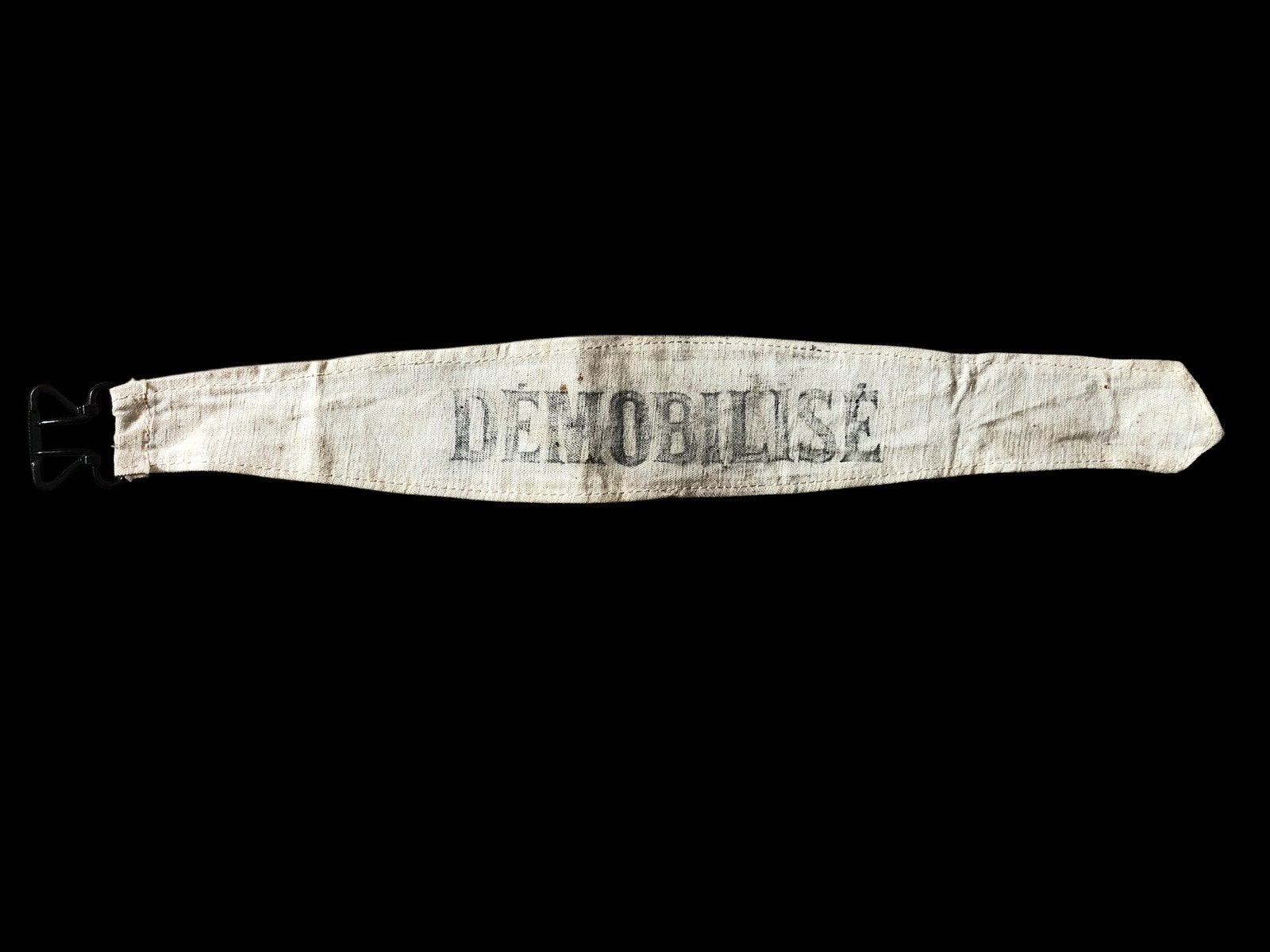 WW2 Franse armband “demobilisé”, Verzamelen, Militaria | Tweede Wereldoorlog, Ophalen, Duitsland, Embleem of Badge