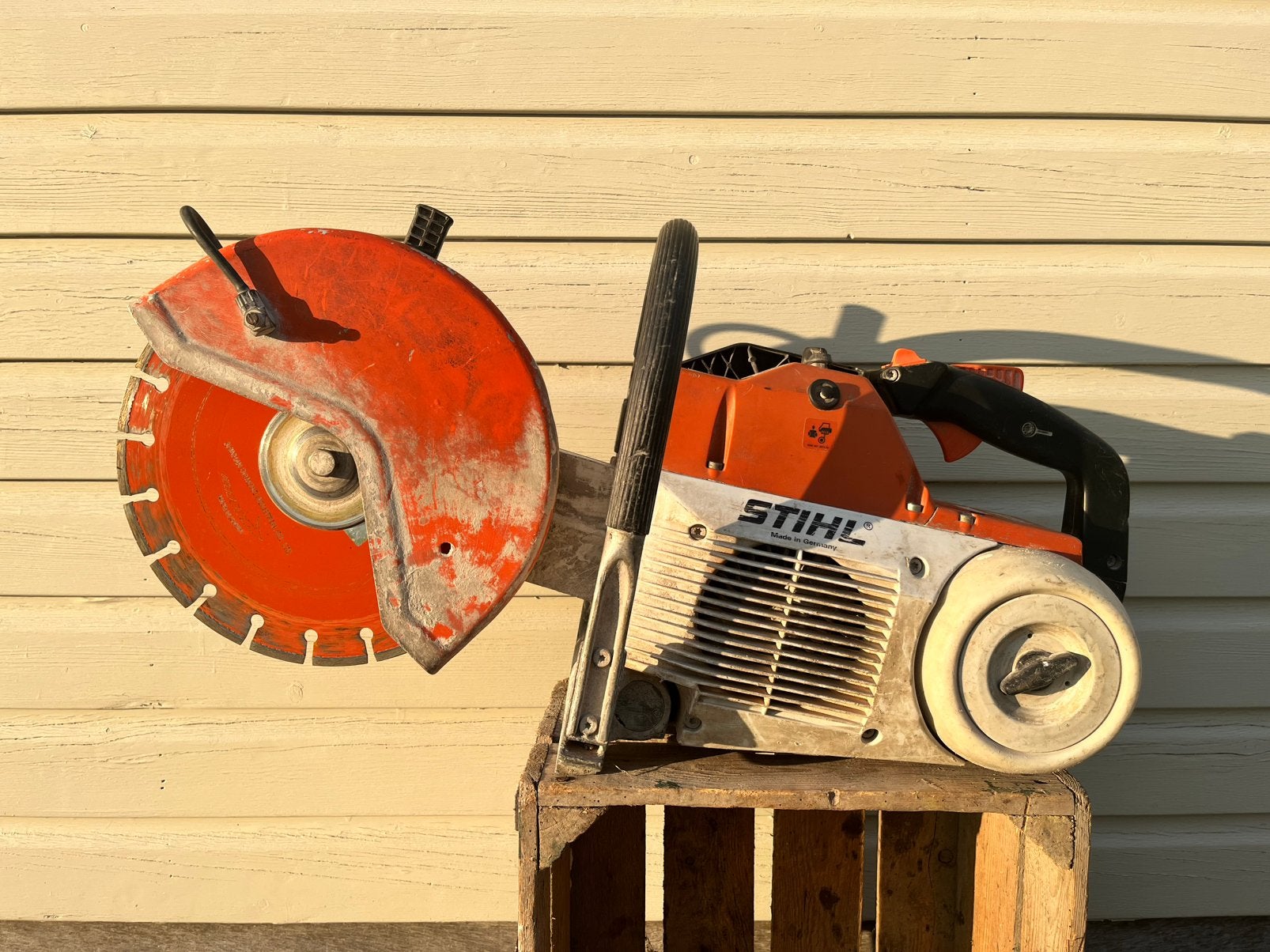 Stihl TS460 bandenzaag / doorslijper / betonzaag, Ophalen of Verzenden, Gebruikt