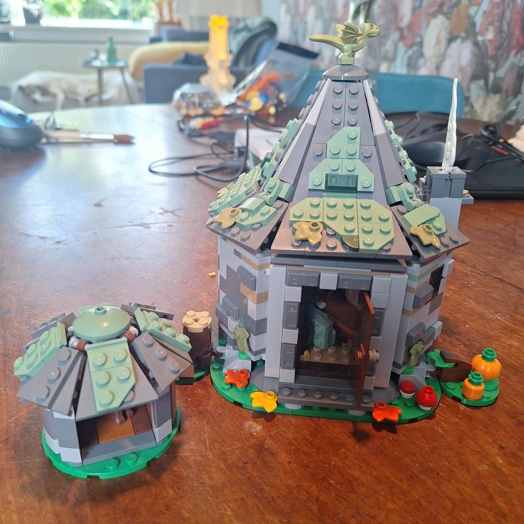 LEGO Harry Potter Hagrid's Hut: Buckbeak's Rescue (75947), Ophalen of Verzenden, Zo goed als nieuw