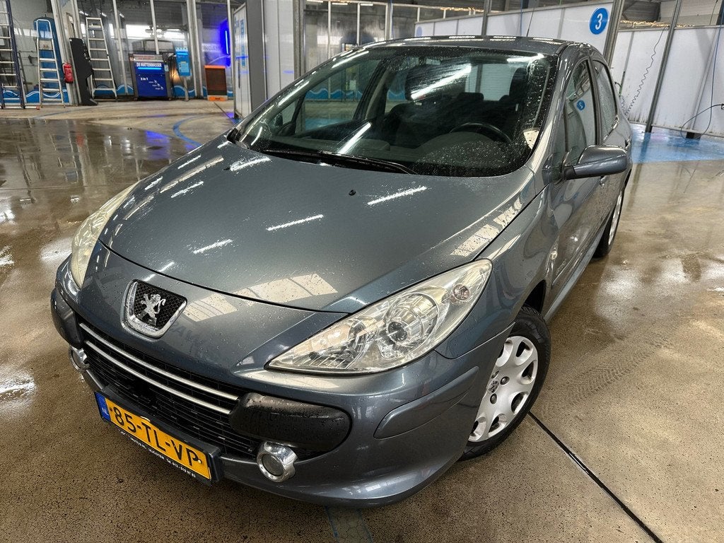 Peugeot 307 MET AIRCO & APK TOT 17-09-2026! 0649661531, Voorwielaandrijving, Gebruikt, 4 cilinders, 635 kg