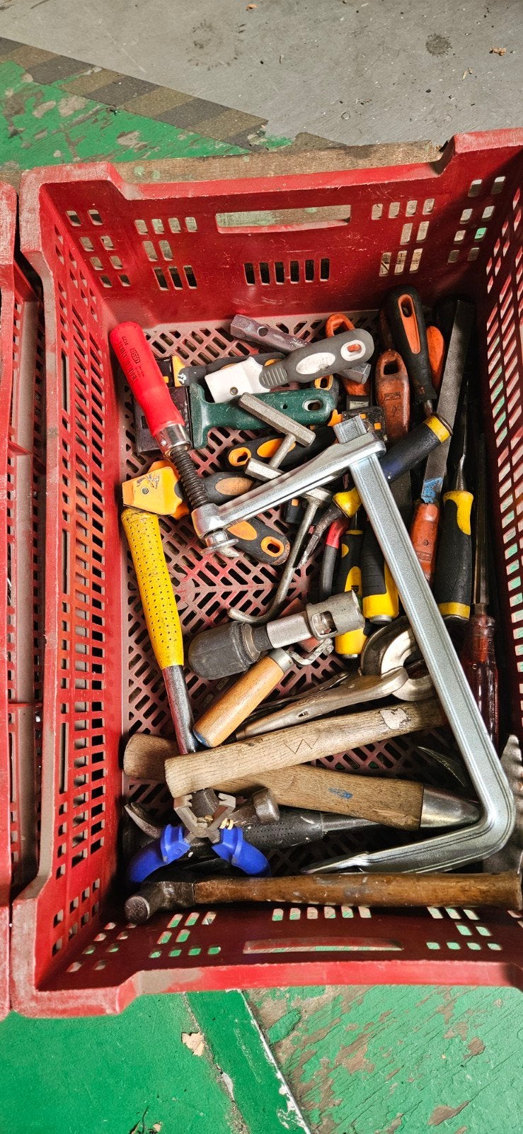 Diverse partij gebruikt handgereedschap, Doe-het-zelf en Verbouw, Ophalen, Gebruikt