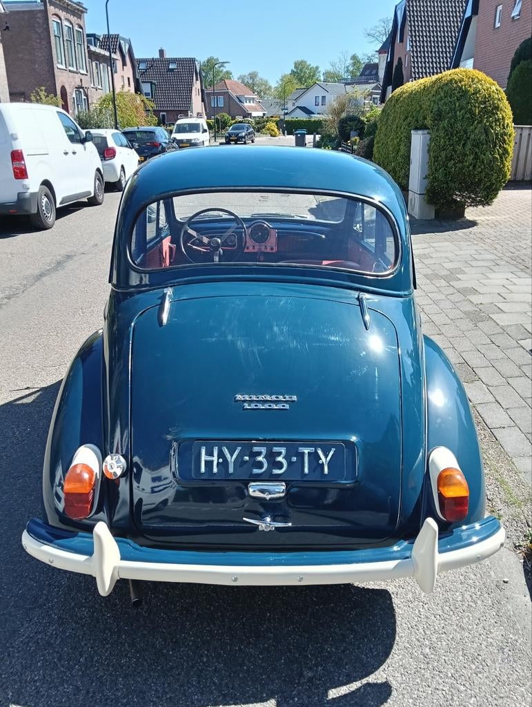 Morris Minor *1971* Blauw Mooie auto, Stuur links!, foto 5