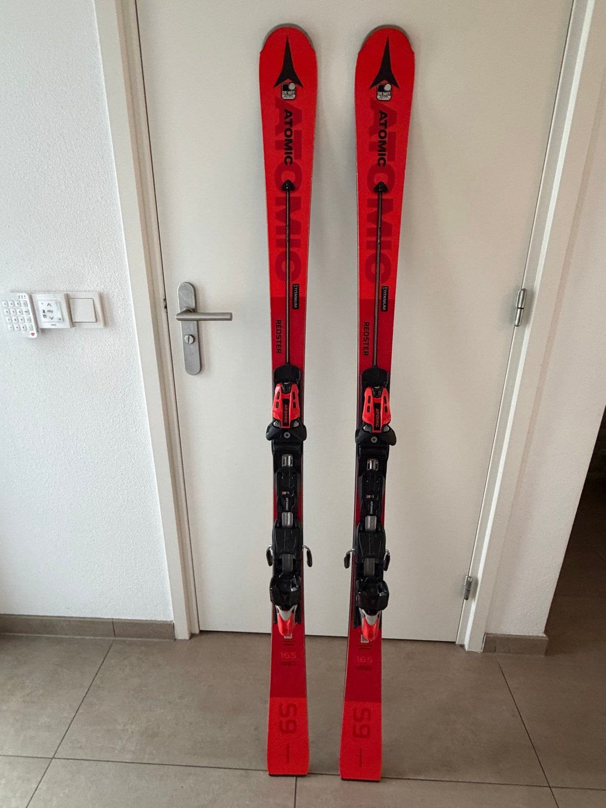 Super gave Atomic Redster S9 Ski's - 165 cm - in top staat!, 160 tot 180 cm, Ophalen of Verzenden, Zo goed als nieuw, Carve