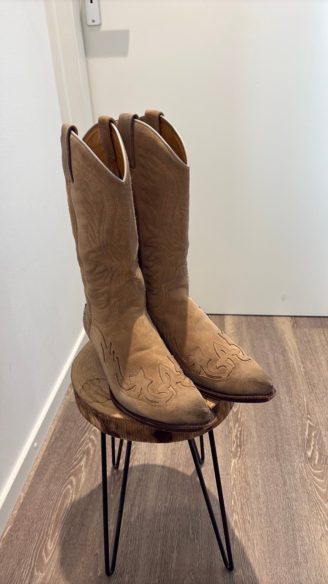 Sendra boots cowboylaarzen mt 46 suede incl verz, Bruin, ., Boots, Ophalen of Verzenden