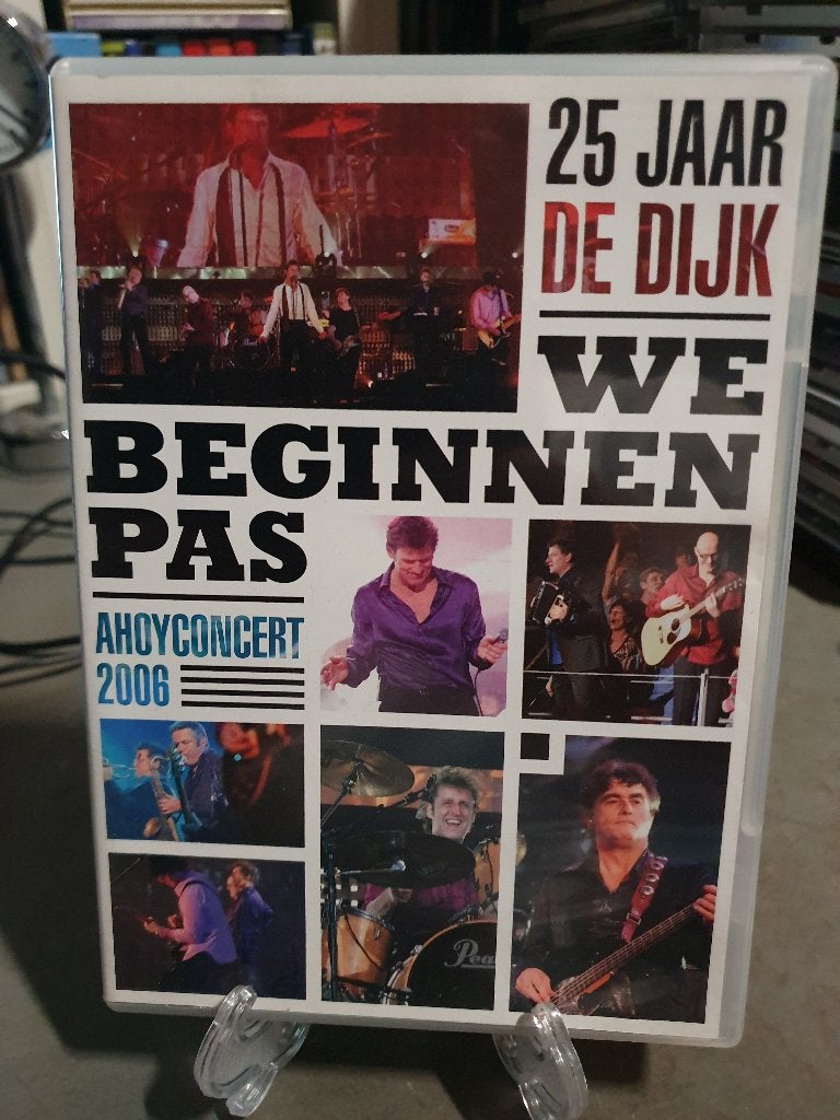 25 jaar De Dijk we beginnen pas Ahoy concert 2006 DVD, Alle leeftijden, Ophalen, Zo goed als nieuw