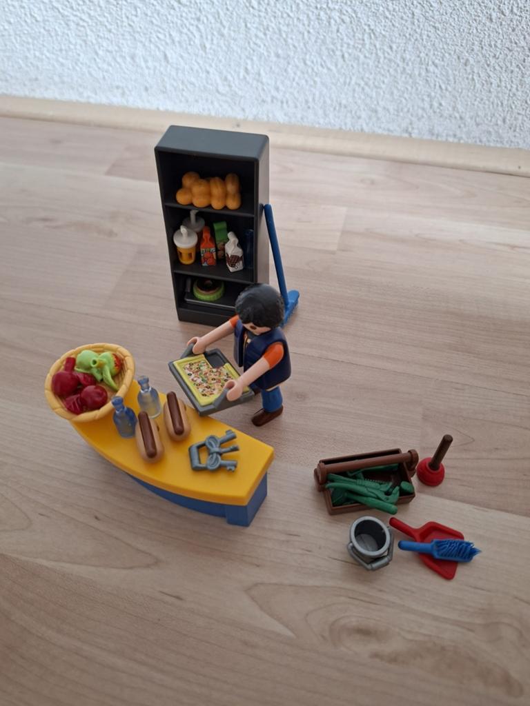 Conciërge playmobil, Kinderen en Baby's, Speelgoed | Playmobil, Ophalen of Verzenden, Zo goed als nieuw