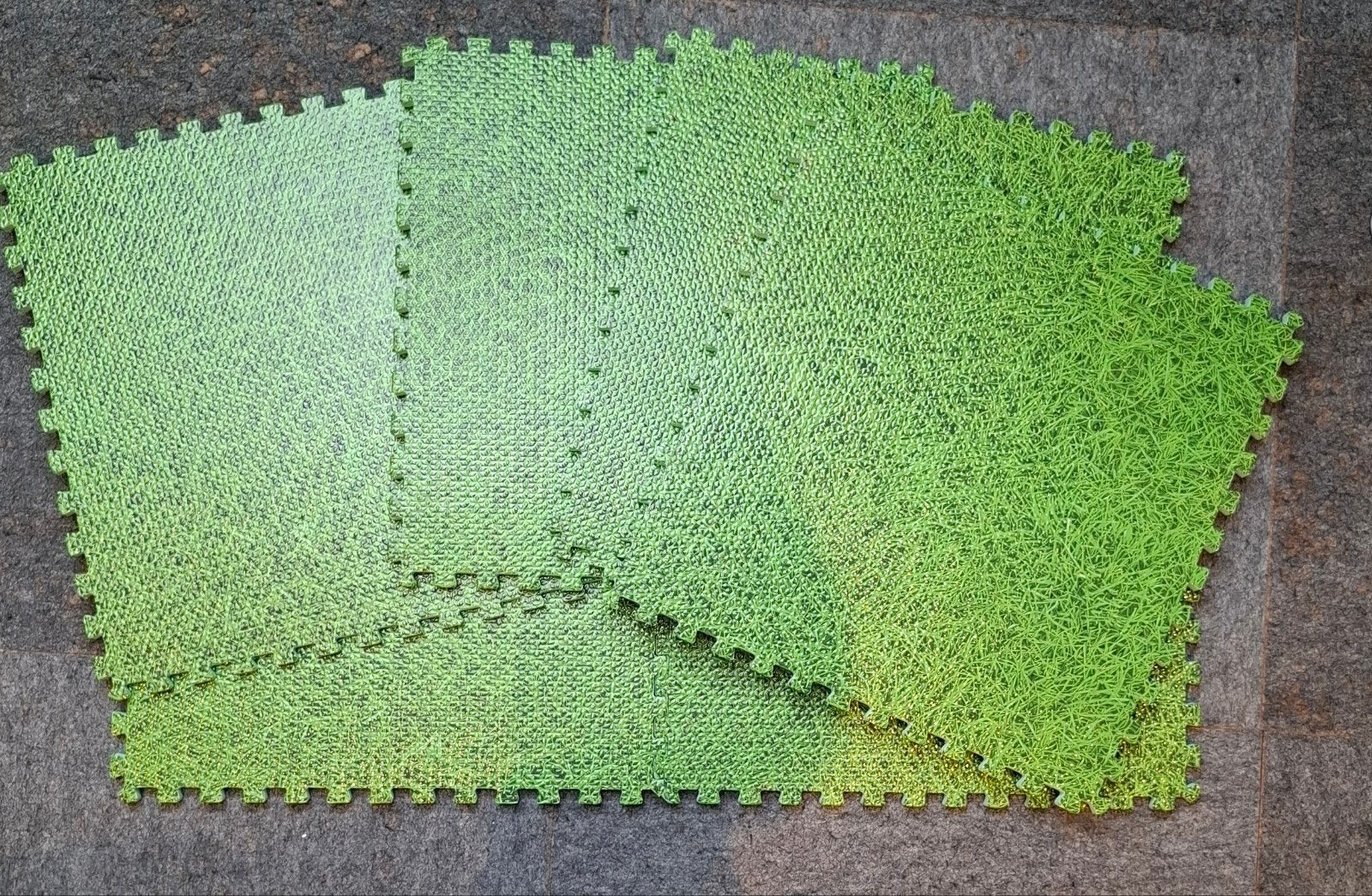 6 Nieuwe Foamtegels 38x38 cm - Puzzelmat Groen, Jongen of Meisje, Ophalen of Verzenden, Hm, Info@hobbyenmeer.nl
