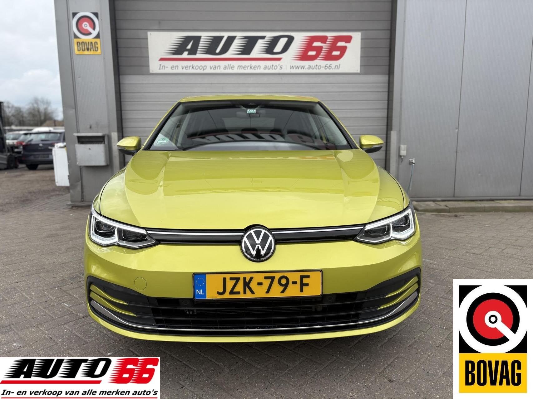 Volkswagen Golf 1.5 TSI Style, Voorwielaandrijving, Stof, 4 cilinders, Geel