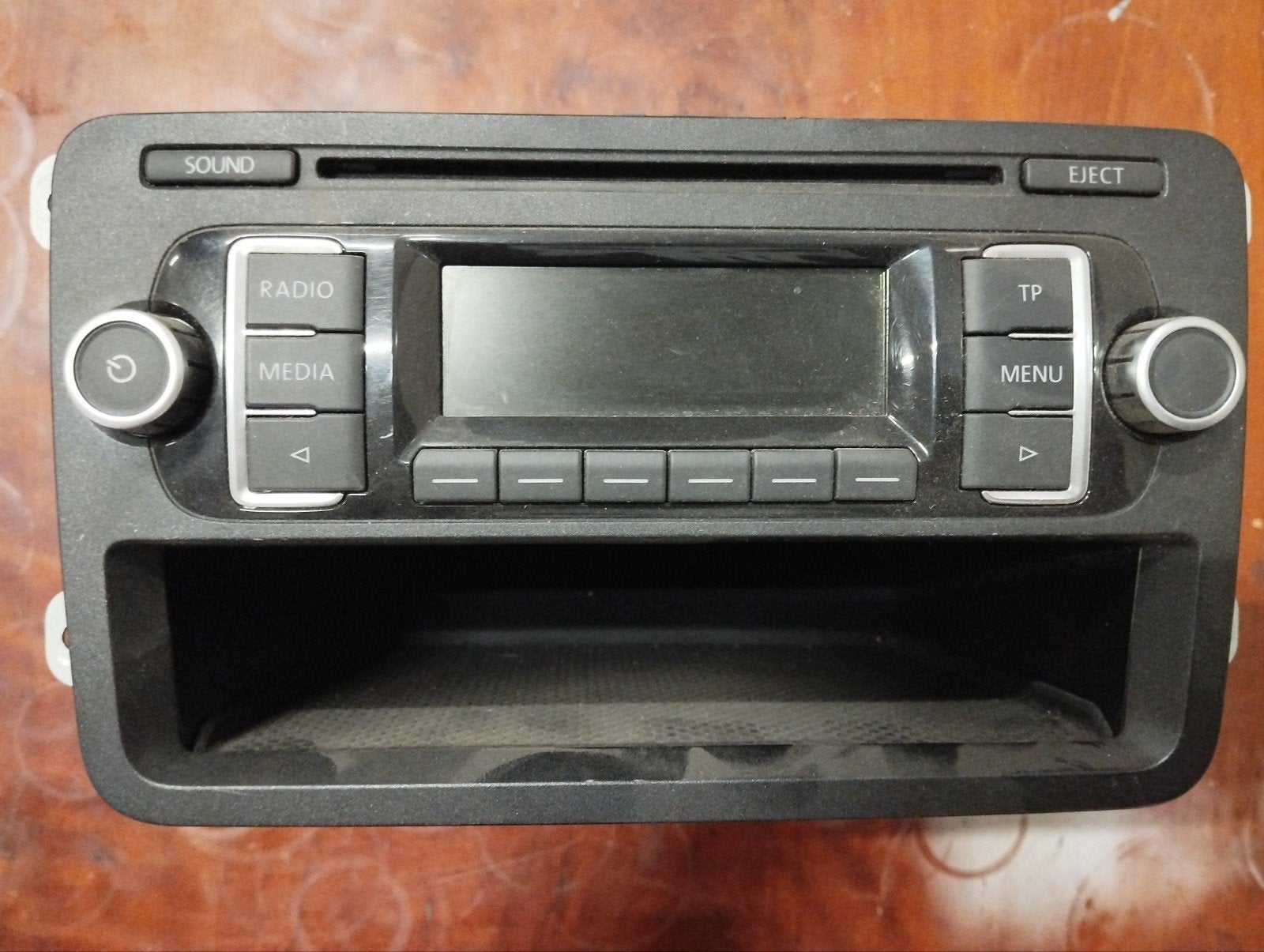 Volkswagen RCD210 MP3 Autoradio - Origineel VW, Ophalen of Verzenden, Gebruikt