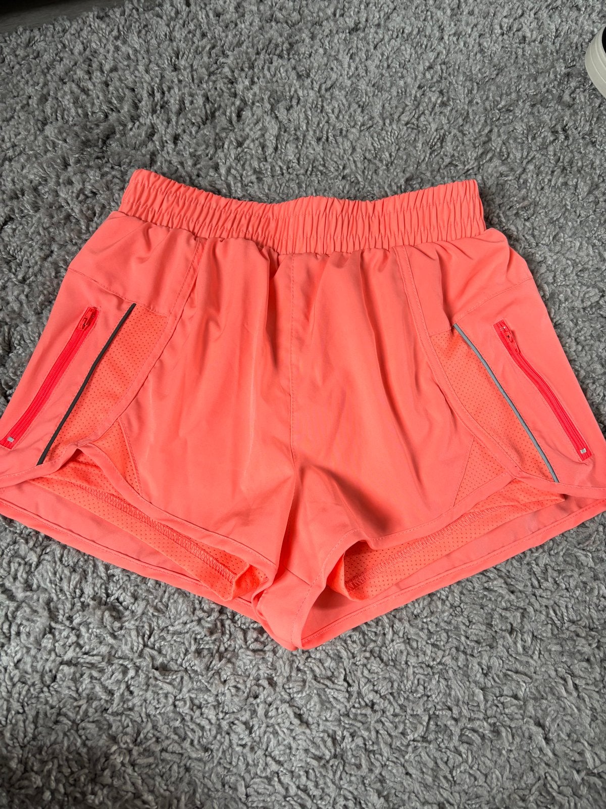 Shein sportbroekje maat S, Kleding | Dames, Sportkleding, Zo goed als nieuw, Fitness of Aerobics, Maat 36 (S), Oranje, Ophalen
