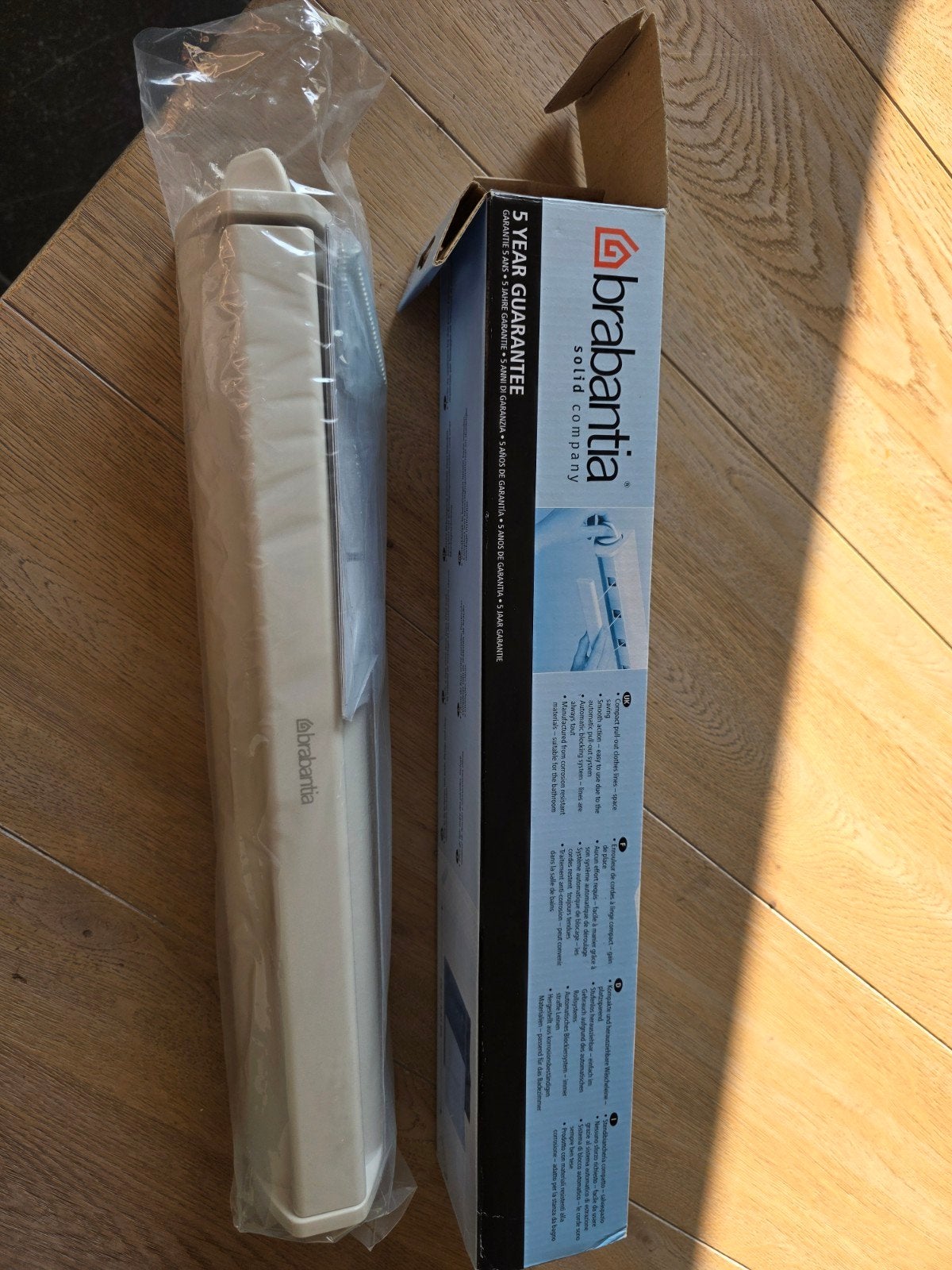 Brabantia  Wanddroogrek 22 meter, Ophalen of Verzenden, Nieuw, Droogmolen