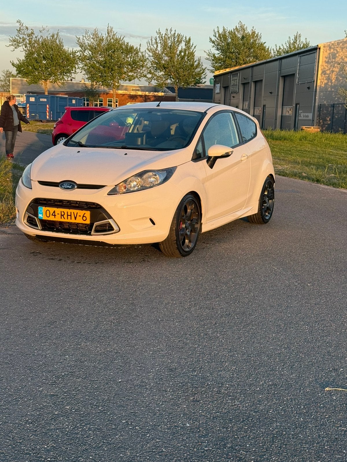 Ford Fiesta 1.25, Auto's, Ford, Wit, Grijs, Particulier, Fiësta