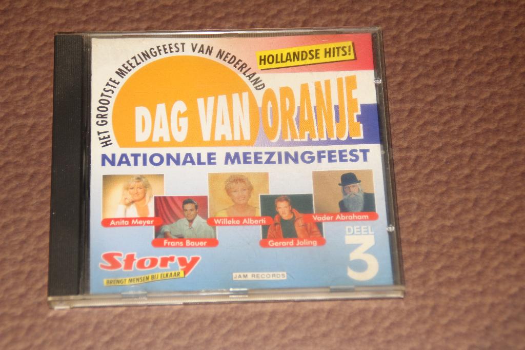 dag van oranje, Ophalen of Verzenden, Gebruikt, Levenslied of Smartlap