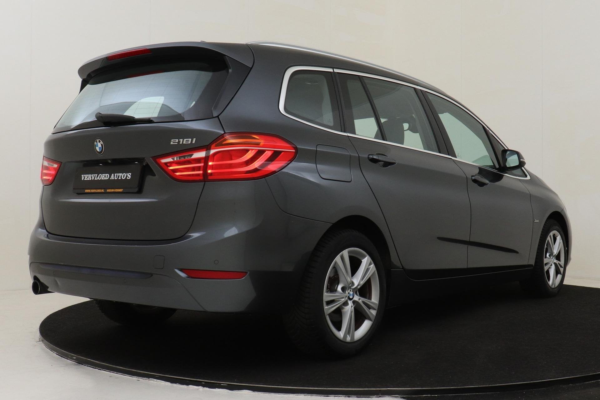 BMW 2-serie Gran Tourer 218I 7P. HIGH EXECUTIVE -HIFI|LEDER|, 136 pk, Gebruikt, 2-Serie Gran Tourer, 7 stoelen