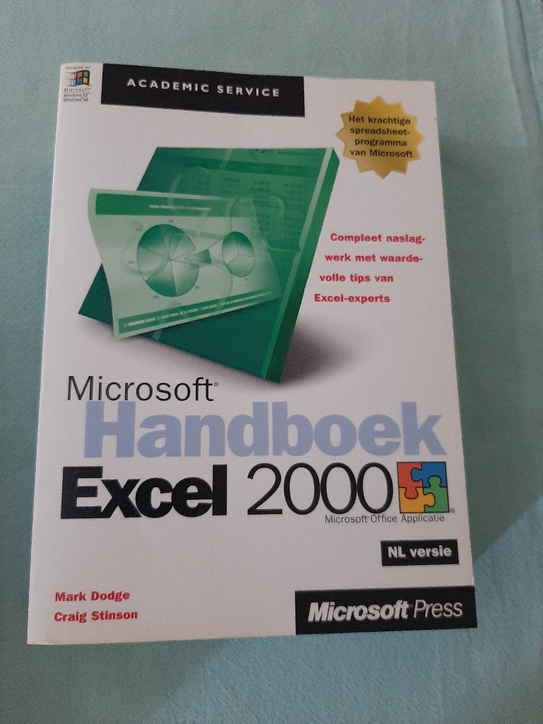 Microsoft Handboek Excel 2000 - NL versie, Boeken, Gelezen, Software, Ophalen of Verzenden, Mark Dodge, Craig Stinson