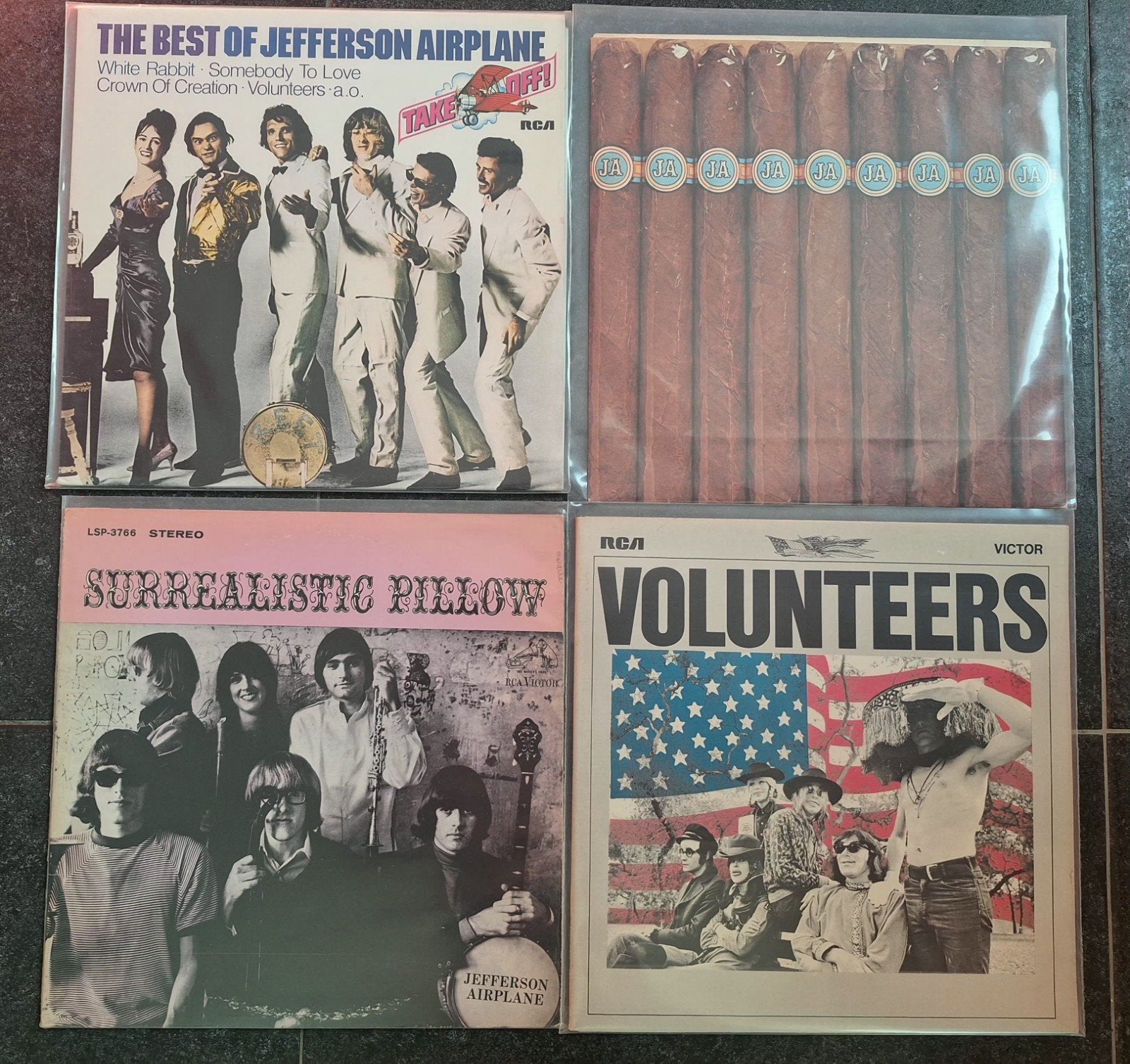 Jefferson airplane vinyl collectie 4x, Verzenden, Zo goed als nieuw, Overige formaten