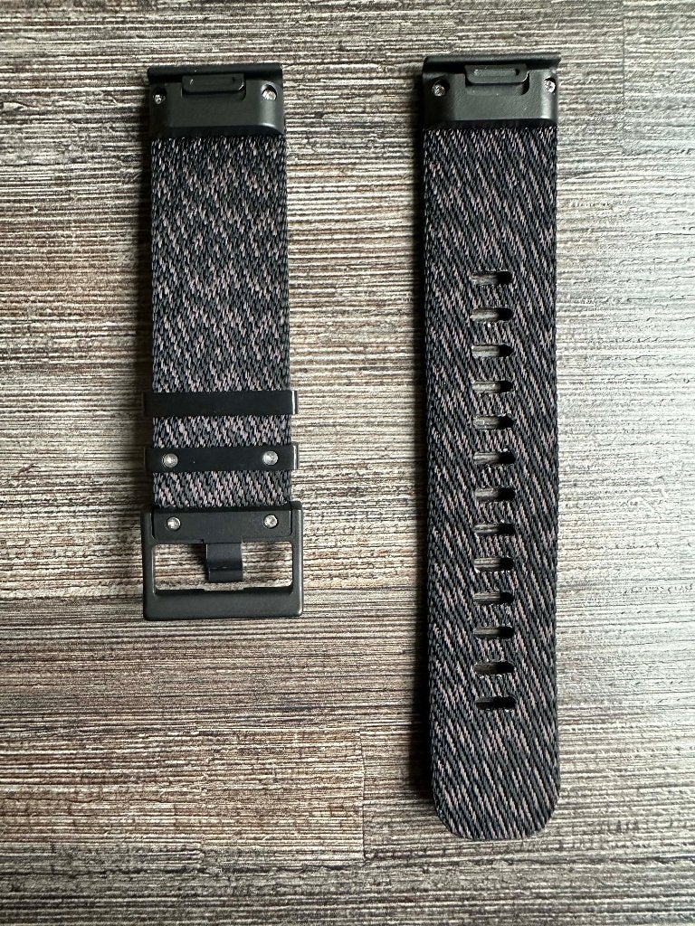 25130b Jacquard-Weave Nylon Polsband, 26mm nieuw, Garmin, Nieuw, Ophalen of Verzenden, X