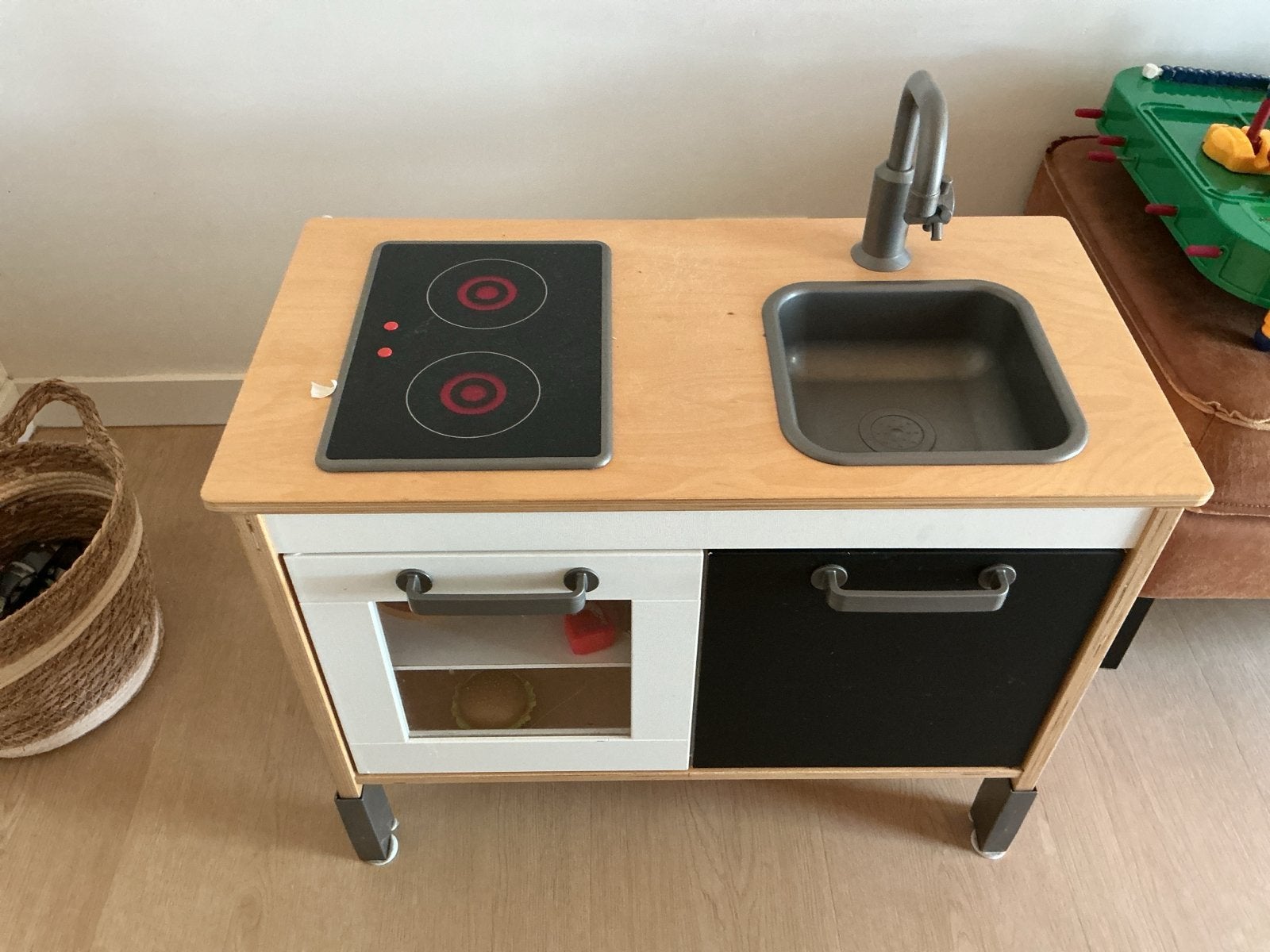 IKEA Duktig Speelkeuken met accessoires kinder keuken, Ophalen, Zo goed als nieuw, Hout, Speelkeuken