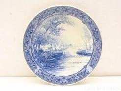 Delfts blauwe porseleinen schaal, Ophalen of Verzenden
