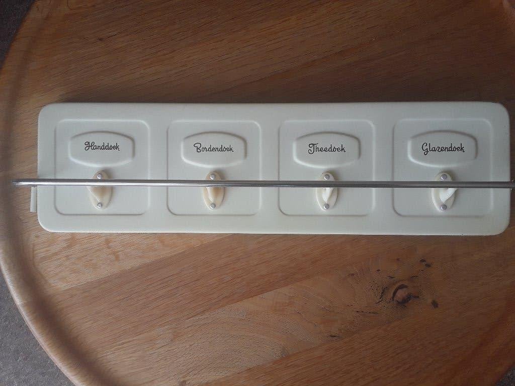 vintage handdoekenrekje, Ophalen of Verzenden