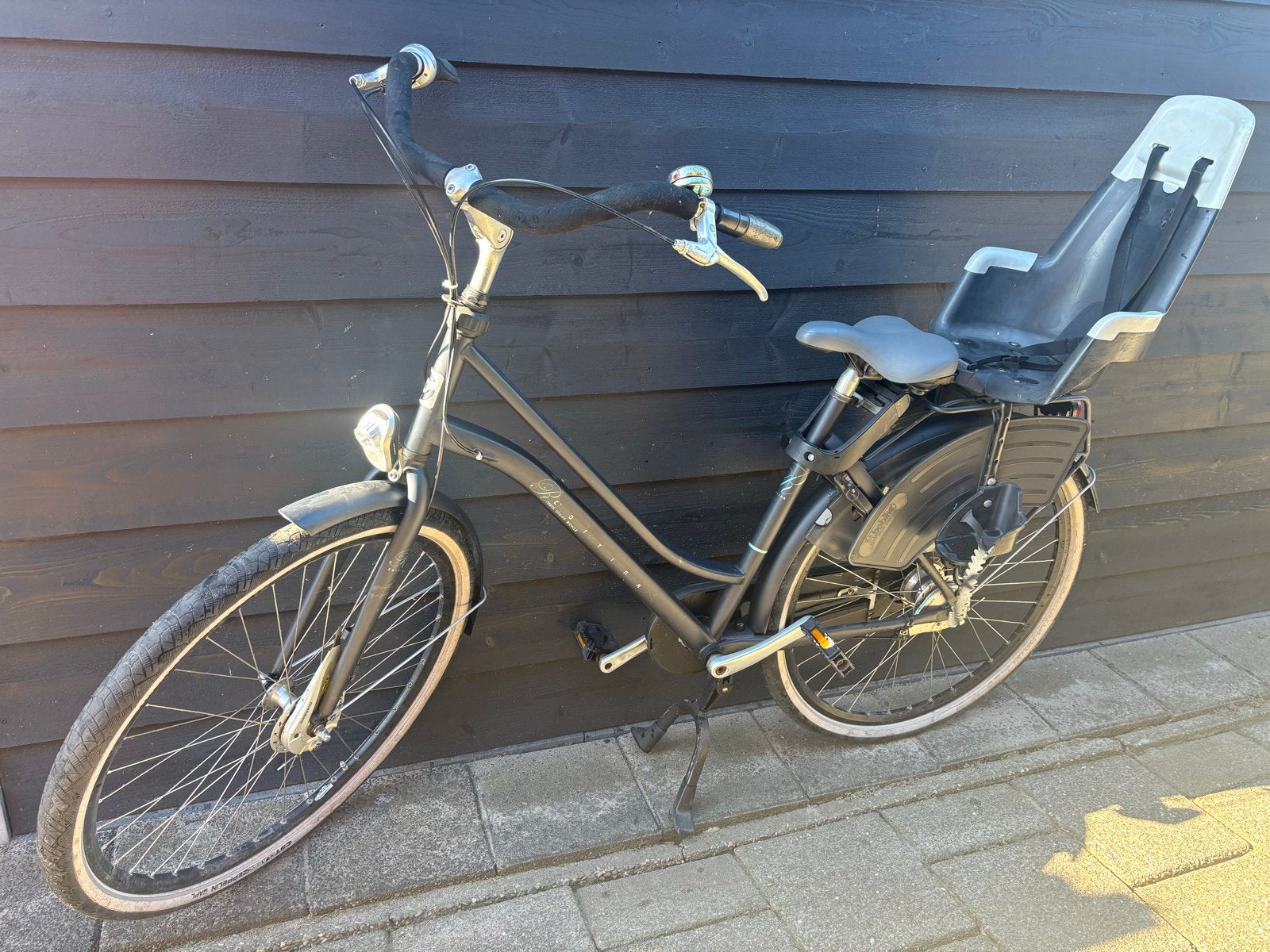 Cortina Roots Mamafiets met Bobike kinderzitje, Ophalen, Gebruikt, Overige merken