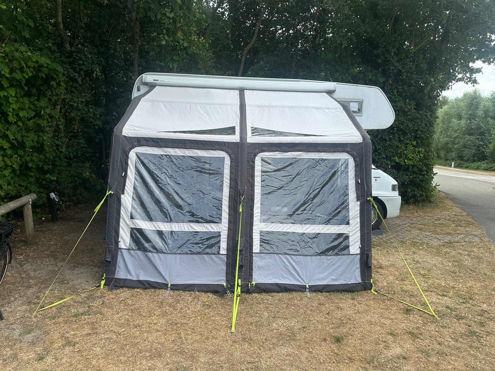 Kampa Motor Rally Air Pro 330 XL - Opblaasbare voortent, Ophalen of Verzenden, Gebruikt, Polyester, Kampa Dometic
