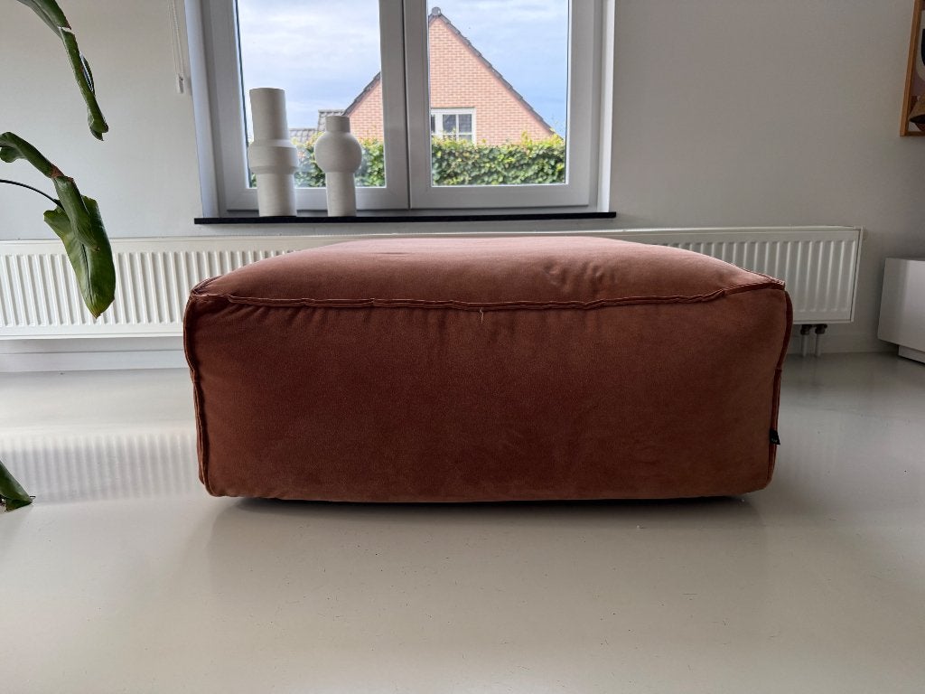 FEST Clay poef large, Ophalen, Vierkant, 75 tot 100 cm, Zo goed als nieuw