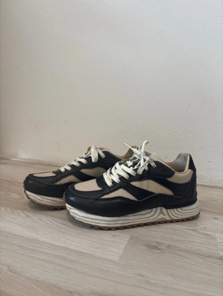 Woden Sophie Organic Marble Sneakers maat 36, Kleding | Dames, Schoenen, Ophalen of Verzenden, Zo goed als nieuw