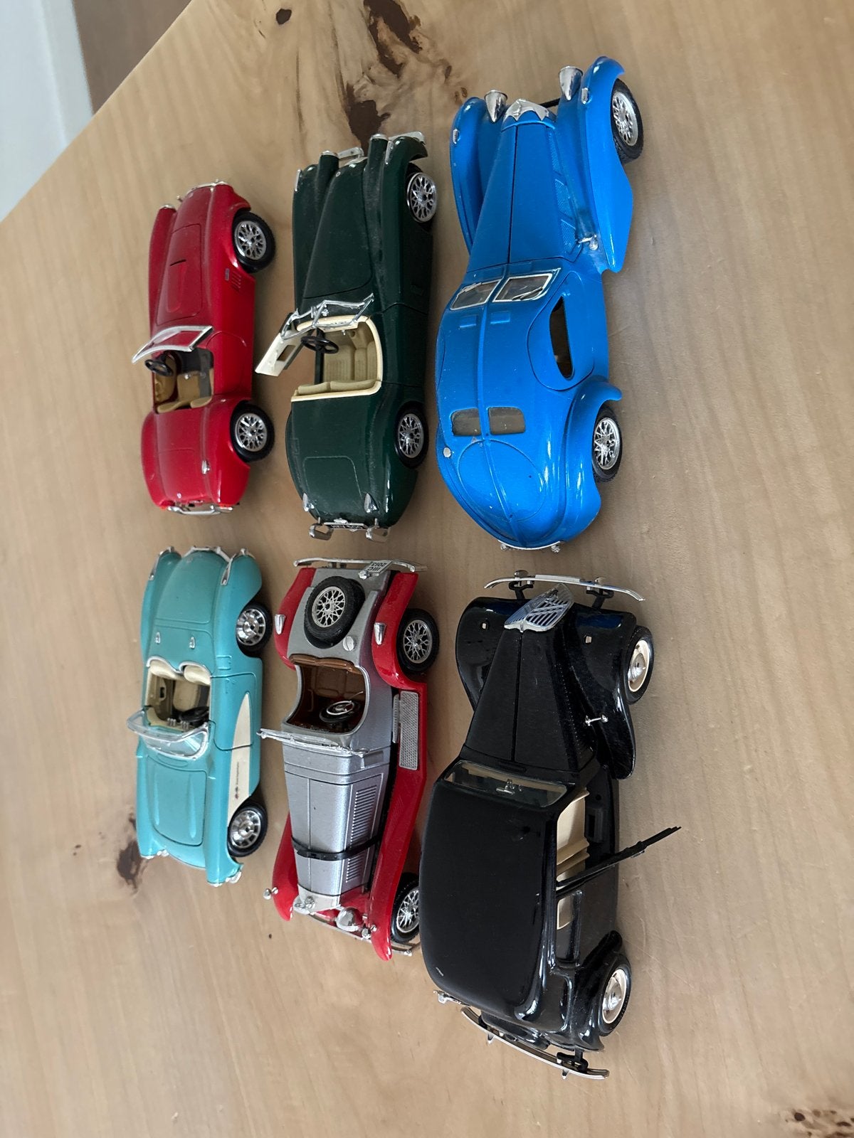 Burago modelauto's - Diverse klassieke auto's, Ophalen, Gebruikt, Auto, Overige merken