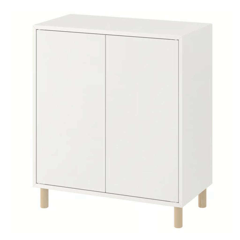 EKET IKEA Cabinet combination with legs, 70x35x80 cm, Ophalen, Met deur(en), Zo goed als nieuw, Minder dan 150 cm