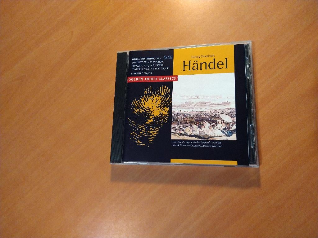 CD Georg Friedrich Händel – Organ Concertos, Op.7 (2/2), Ophalen of Verzenden, Zo goed als nieuw