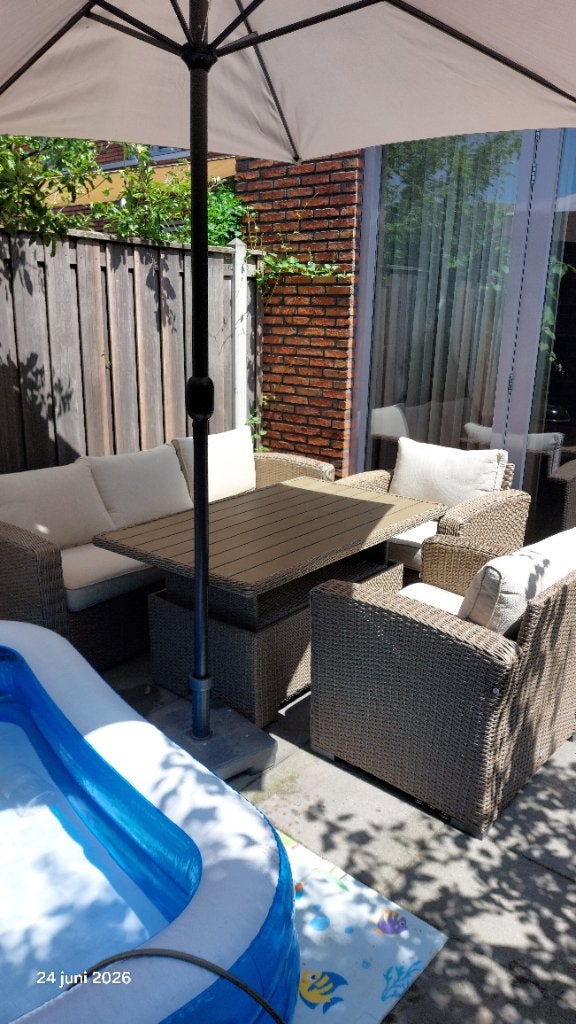 Tuinset, Tuin en Terras, Ophalen, Overige materialen, Gebruikt, Bank