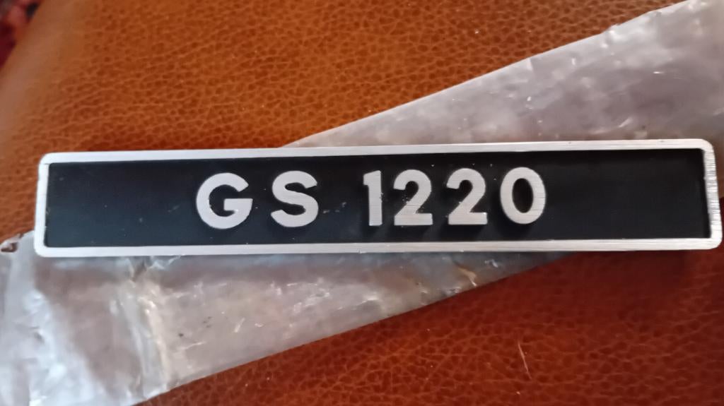 Citroën  GS 1220 Typeplaatje  ( NOS), Ophalen of Verzenden, Nieuw, Citroën, Achterklep