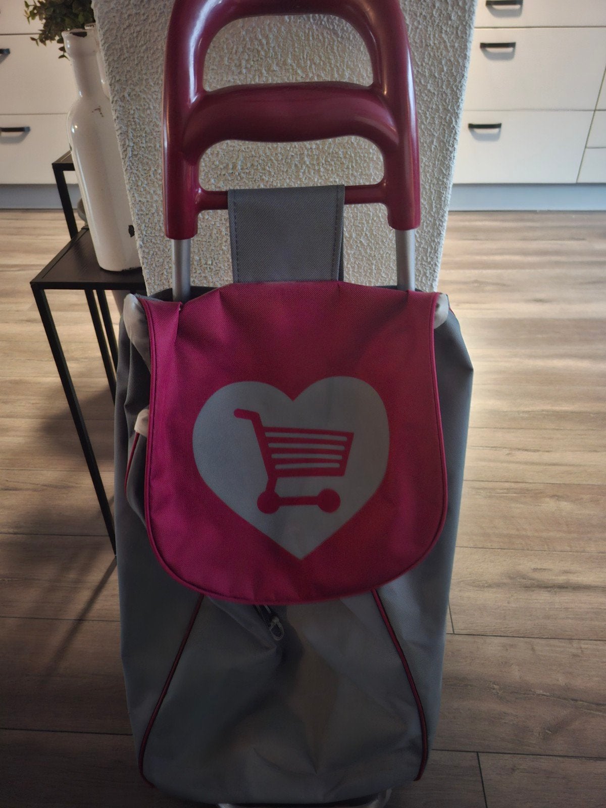 Boodschappen troley, 30 cm of meer, Zo goed als nieuw, 75 cm of meer, Grijs
