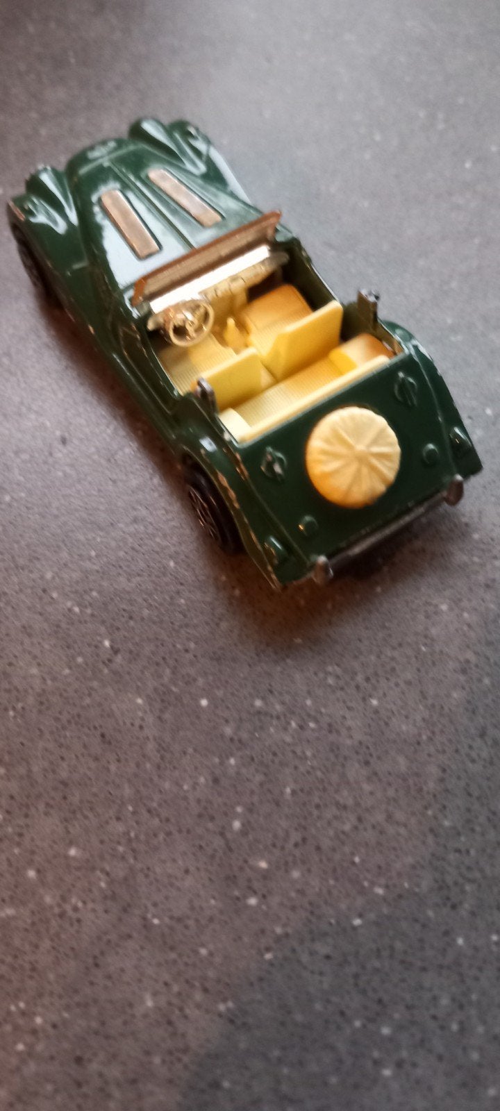 8826 Vintage Majorette Morgan Plus 8 Speelgoedauto - Groen, Ophalen of Verzenden