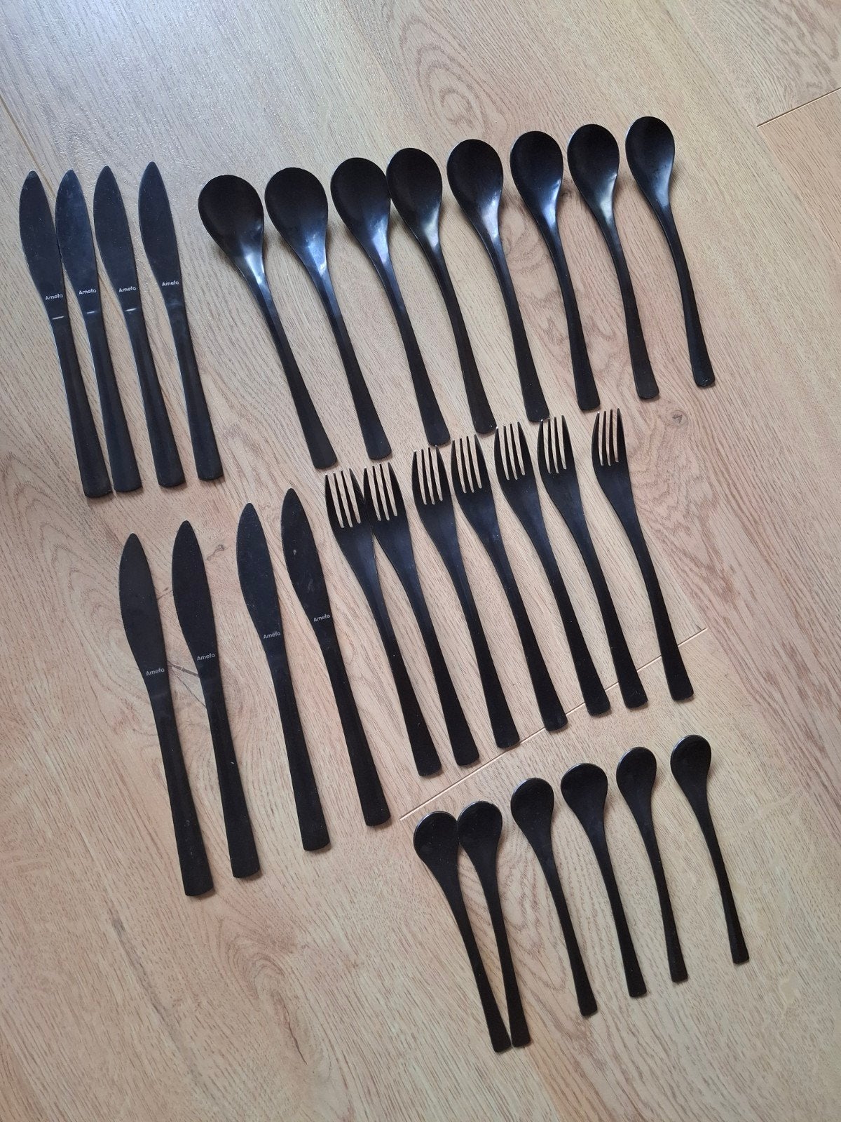 Amefa bestekset, Ophalen of Verzenden, Gebruikt, Rvs of Chroom