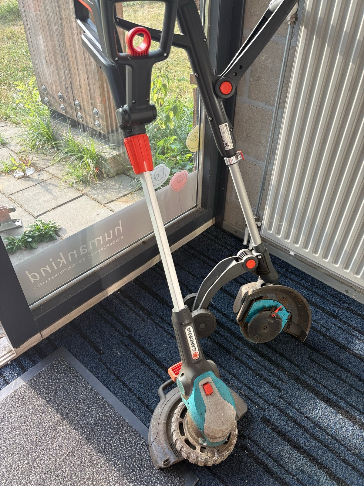 Gardena Accu Grastrimmer - Lichtgewicht en Krachtig, Ophalen, Cirkelmaaier, Gebruikt, Minder dan 30 cm