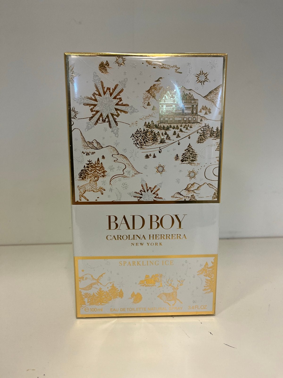 Carolina Herrera Bad Boy Sparkling Ice EDT 100ml, Ophalen of Verzenden, Nieuw