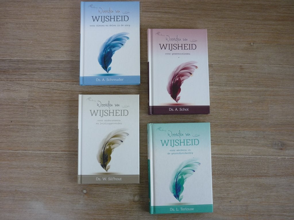 Ds. Schreuder/Ds. Terlouw /ds. Silfhout-Woorden van Wijsheid, Ophalen of Verzenden, Nieuw, Christendom | Protestants