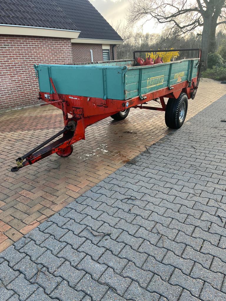 Meststrooier, Zakelijke goederen, Agrarisch | Werktuigen, Ophalen, Grondbewerking