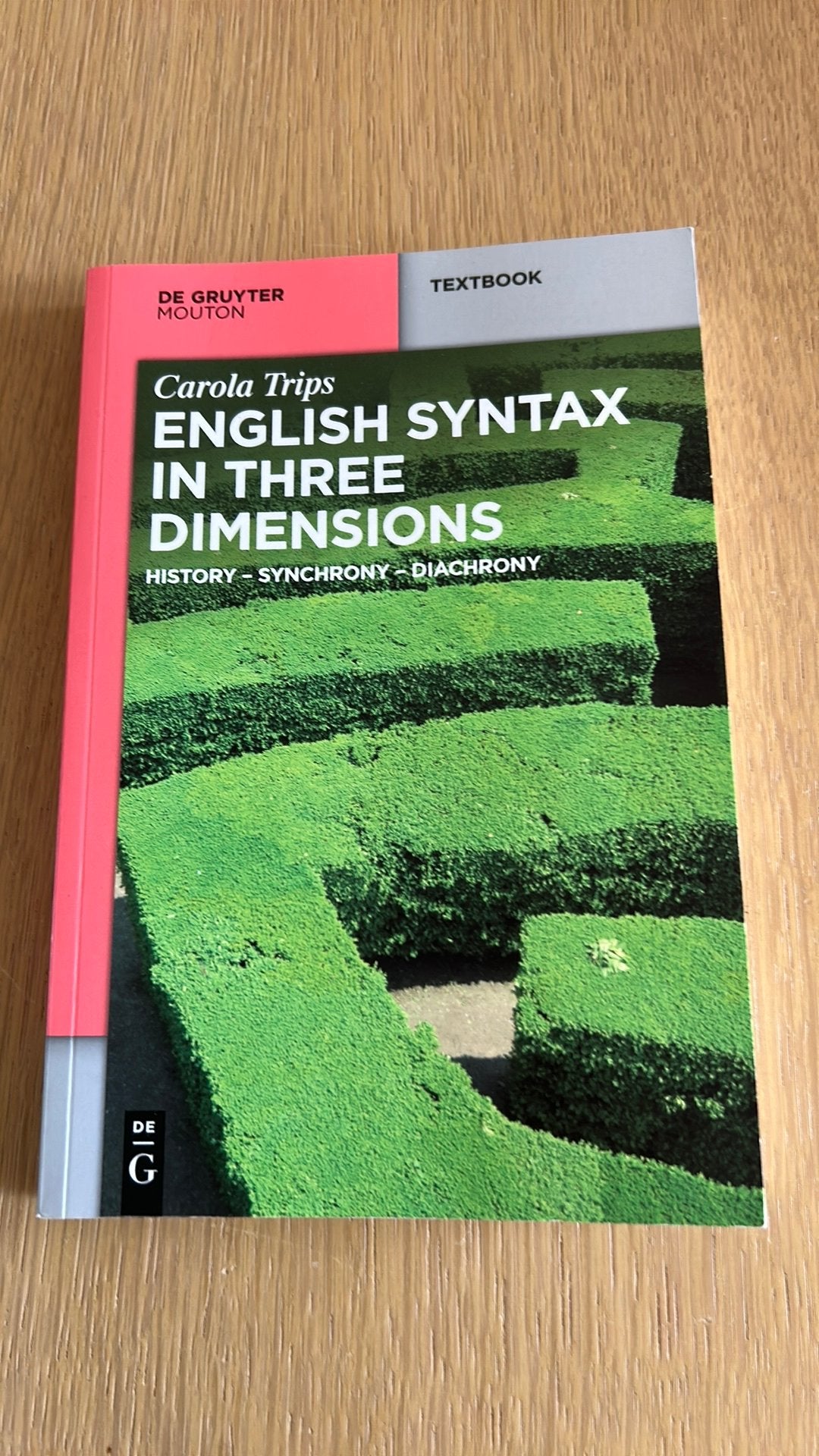 Carola Trips- english syntax in three dimensions, Boeken, Ophalen of Verzenden, Zo goed als nieuw