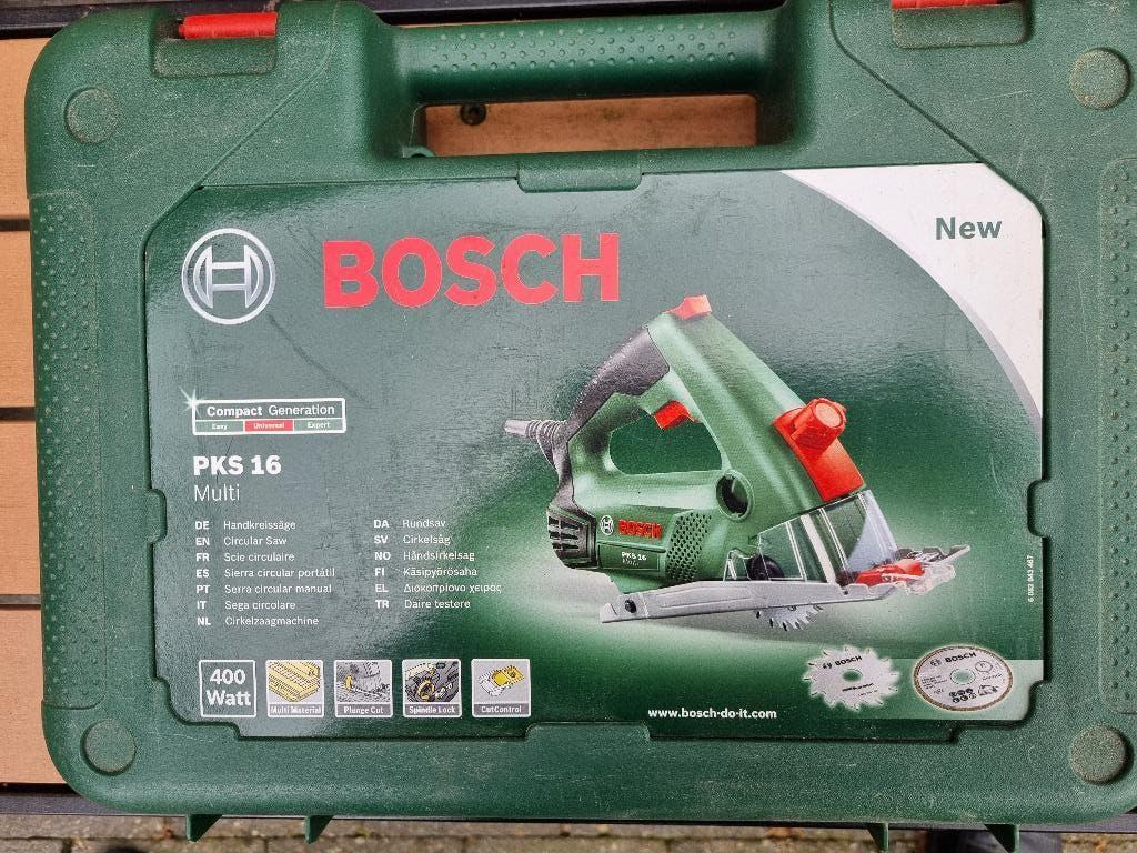 Bosch mini cirkelzaag PKS 16, Ophalen, Gebruikt, Cirkelzaag, 30 tot 70 mm
