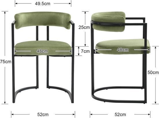 Eetkamerstoelen – Stoelen – Keukenstoelen – Side Chairs, Corvance B.V., Verzenden, Nieuw, Corvancebol@gmail.com